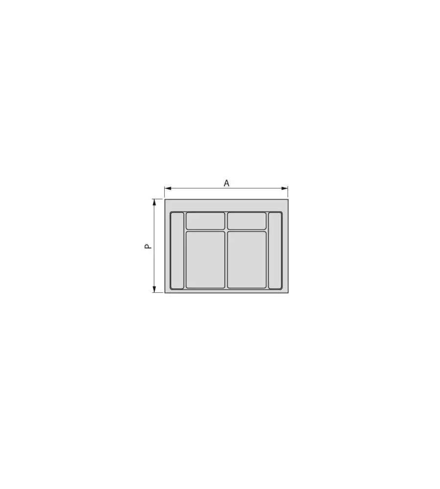 Base per contenitori raccolta differenziata, modulo 90 cm